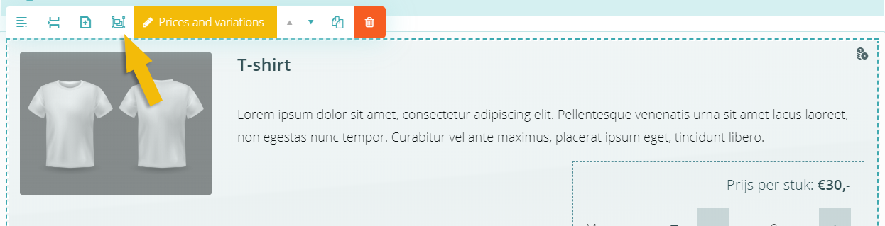 Een blok omzetten naar een container / repeatable content field