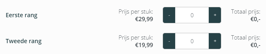 Product-blok in Regel layout